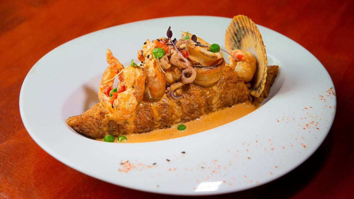 Tacu-Tacu con Mariscos - Encuentro Marino